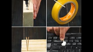 5 Useful Toothpick Hacks [upl. by Eadahs874]