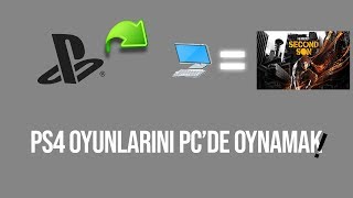 PS4 Oyunlarını PCde Oynamak TRde İLK [upl. by Henka]