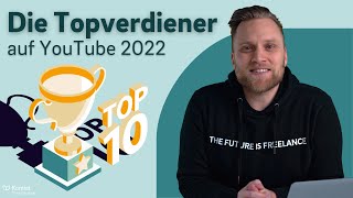 Welcher YouTuber hat 2022 am meisten verdient Adsense Umsätze 2022 [upl. by Melisenda]