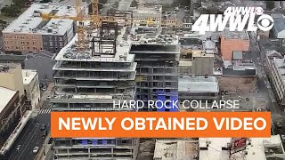 EXCLUSIVE VIDEO Hard Rock collapse from neverbeforeseen angle [upl. by Nylknarf242]