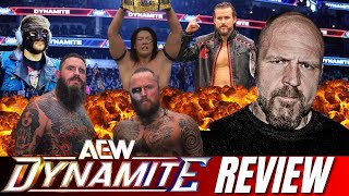 🔴LIVE REVIEW AEW DYNAMITE MOXLEY TOMA CONTROL DE LA ESTACIÓNEN SERIO 11132024 [upl. by Proulx370]