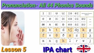 Phonemic Chart S1 Sounds of English Vowels and Consonants with phonetic symbols  English Studies [upl. by Meehyr619]