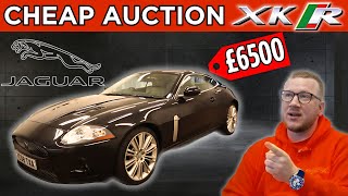 I Bought A Cheap Supercharged Jaguar XKR At A UK Car Auction [upl. by Aeneg757]