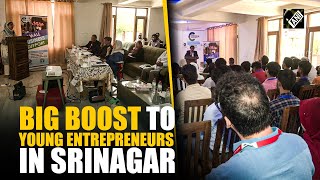 CHINAR International launches Small Business Support for youths in Srinagar [upl. by Neelrahs]