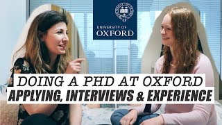 How to Apply for a PhD  Oxford University Interviews amp Experience  Atousa Interviews [upl. by Morrie]