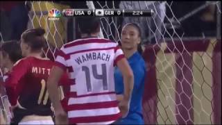 USWNT vs Germany October 23 2012 [upl. by Eisak847]