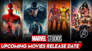 Marvel Upcoming Movies Release Date  Marvel Upcoming Movies In 2024  Upcoming Marvel Movies [upl. by Elleinaj]