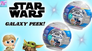 NEW STAR WARS DOORABLES GALAXY PEEK UNBOXING REVIEW WITH CODES [upl. by Schilling414]