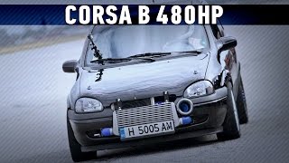 CORSA B GTX3071R TURBO X16XE 480HP  Autokinisimag [upl. by Ingham701]