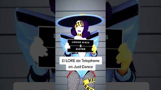 El LORE de Telephone en Just Dance☎️😱 shorts [upl. by Algar]