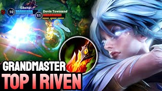 WILD RIFT RIVEN  TOP 1 RIVEN GAMEPLAY  GRANDMASTER RANKED [upl. by Annaid]