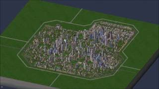 Simcity 4  Speed Building HD [upl. by Netsirhk]