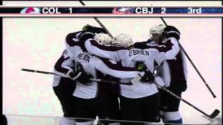 Gabriel Landeskog First NHL Goal  10122011 [upl. by Felipe]