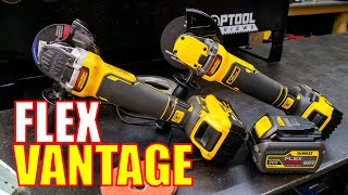 NEW UPGRADE  DeWalt FlexVolt Advantage DCG416 Grinder Review [upl. by Mcgrath132]