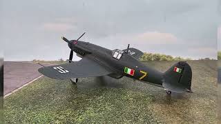 Best Italian Fighters of WW2 in 172 Scale [upl. by Letisha]