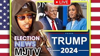 Donald Trump and Kamala Harris  Election News [upl. by Frederich]