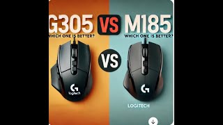 Logitech G305 vs M185 Which One is Better [upl. by Anadroj]