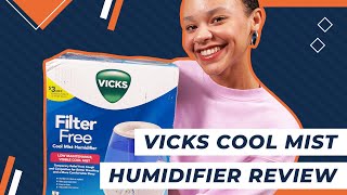 Vicks Cool Mist Humidifier Review  Best FilterFree Humidifier [upl. by Hueston485]