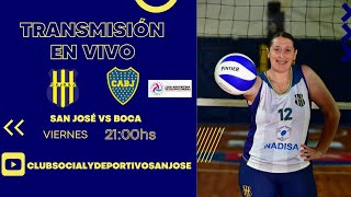 San Jose vs Boca Juniors  Liga Nacional de Voleibol Femenina [upl. by Brianne954]