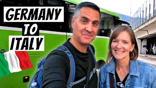 Munich to Milan Traveling from Germany to Italy on FlixBus [upl. by Ecart]