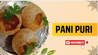 Pani Puri 😋 పానీ పూరి  Golgappa  sravaniekkativlogs [upl. by Chita]