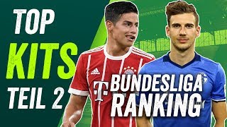 Bundesliga Trikot Ranking  Die Kits der Saison 201718  Teil 2 [upl. by Aligna]