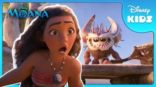 Moana vs Coconut Pirates 🏴‍☠️  Moana  Disney Kids [upl. by Chrisse]