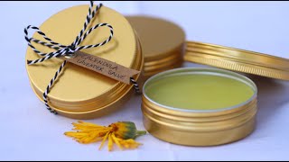 DIY Calendula Salve for Dry Cracked Skin 🌼👩‍🔬💚 Garden Answer [upl. by Maegan]