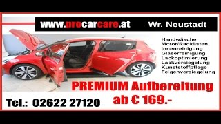 Procarcare Professionelle Autopflege und Gebrauchtwagen Wr Neustadt [upl. by Alauqahs890]