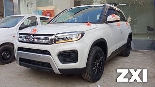 Maruti Suzuki Vitara Brezza ZXi  Interior amp Exterior On Road Price  Reallife Review [upl. by Katrine997]