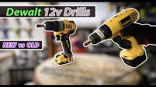 Dewalt 12v Drill Old School vs New School [upl. by Enid]