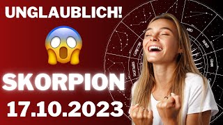 SKORPION ♏️😱 LEBENSVERÄNDERNDES EREIGNIS STEHT BEVOR 🌟 Horoskop  17Oktober 2023 skorpion tarot [upl. by Yknarf]