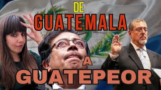 ESTRENO CAÓTICO DEL NUEVO PRESIDENTE DE GUATEMALA [upl. by Cigam428]