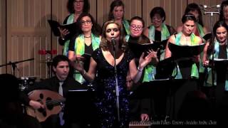 Ya Man Hawa Andalus Arabic Choir Live featuring Ghada DaherElmowy [upl. by Danica]