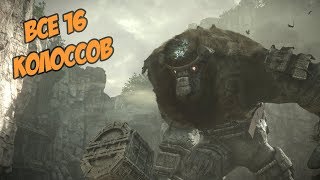 Все колоссы в Shadow of the Colossus [upl. by Sinnej]