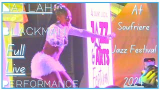 Nailah Blackman Full Live Performance At Soufriere Jazz Festival 2024 [upl. by Novia]