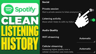 How To Clear Listening History On Spotify 2024 [upl. by Seana]