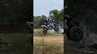 Moto practice track is insane atv mx yfz450 motocross yamaha [upl. by Calbert]