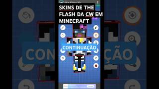 SKINS DE THE FLASH EM MINECRAFT DA CW [upl. by Bo]