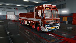 Ashok Leyland Lorry  Tamil Nadu Lorry  ETS2 Lorry Mod [upl. by Gussi]