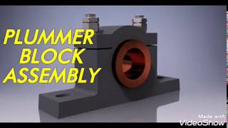 PLUMMER BLOCK ASSEMBLY ANIMATION [upl. by Takeo34]