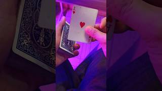 AMBITIOUS CARD TRICK shorts sleightofhand magic fyp [upl. by Shiroma39]