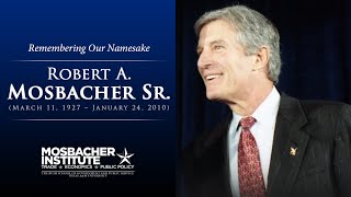 Remembering and Celebrating the Life of Robert A Mosbacher Sr [upl. by Ennayt]