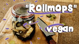 Rollmops 🌱 vegan 🌱 easy selbstgemacht 🌱 Vegalution [upl. by Eniagrom]