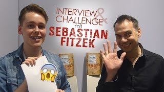 INTERVIEW amp CHALLENGE mit SEBASTIAN FITZEK  Frankfurter Buchmesse 2016 [upl. by Oscar217]