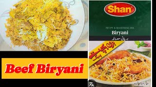 Beef Biryani recipe with daily vlog Chaat aaj me ne biryani banai Koshat ki biryani recipe [upl. by Yraccaz110]