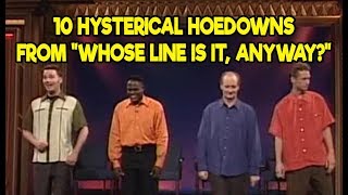 10 Hysterical Hoedowns From quotWhose Line Is It Anywayquot [upl. by Fagin123]