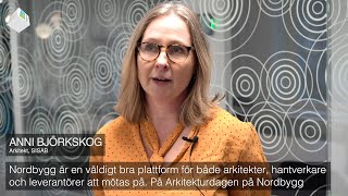 Skolfokus på Nordbyggs Arkitekturdag [upl. by Anahsek166]