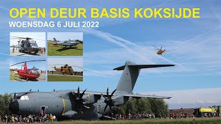 Open Deur Basis Koksijde 6 juli 2022 [upl. by Molloy]