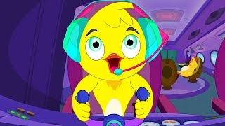 Eena Meena Deeka  The Pilot  All Aboard  Funny Cartoon Compilation  Videos For Kids [upl. by Niuqauj]